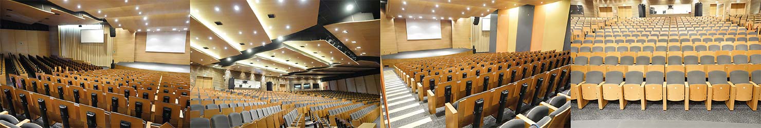 Distintas configuraciones auditorio