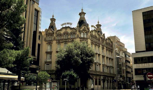 Fachada Gran Hotel Albacete