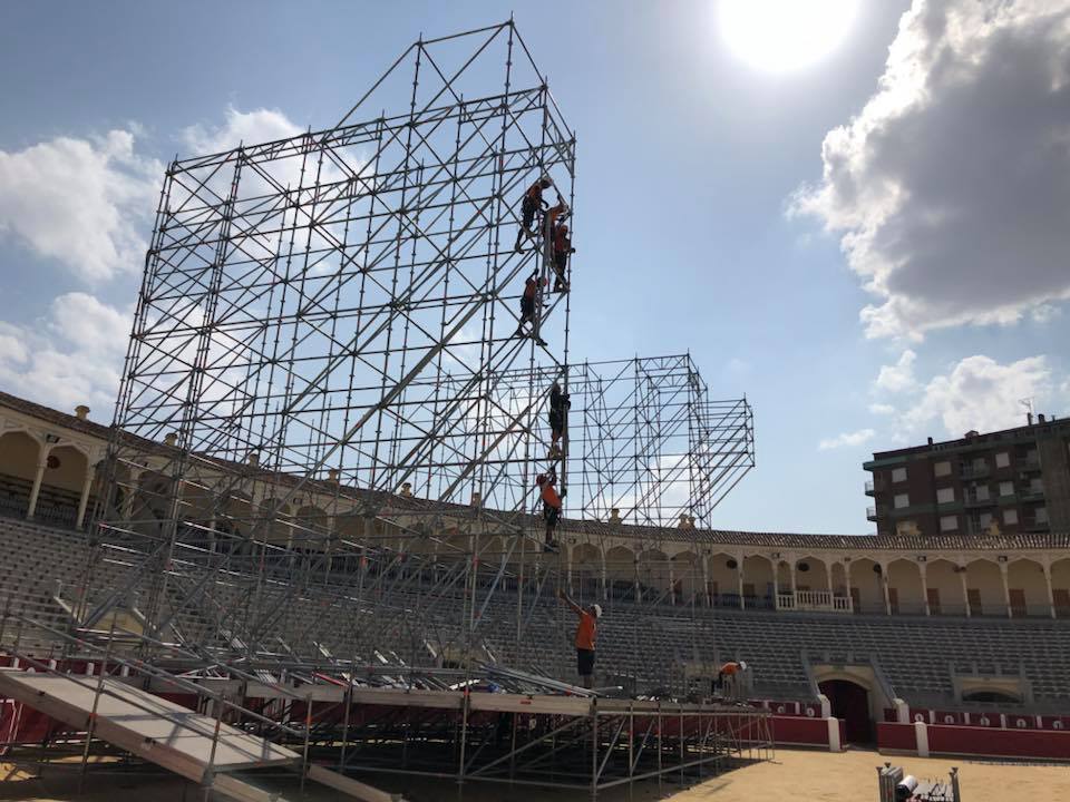 producción técnica del concierto de Manolo García en Albacete